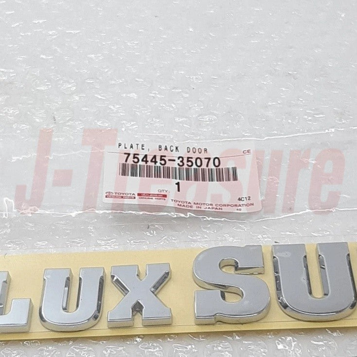 TOYOTA HILUX SURF 02-05 Genuine Emblem Luggage Compartment Door Name 75445-35070