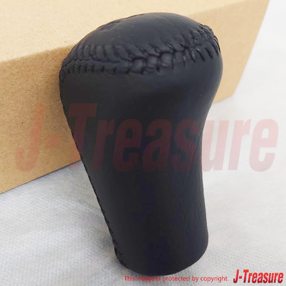 MITSUBISHI LANCER CS#A 00-12 Genuine 5MT Leather Shift Lever Knob MR656746 OEM