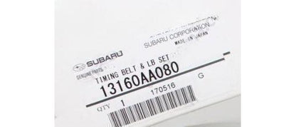SUBARU IMPREZA GC# GF# 93-01 Genuine Timing Belt And Label Set 13160AA080 OEM