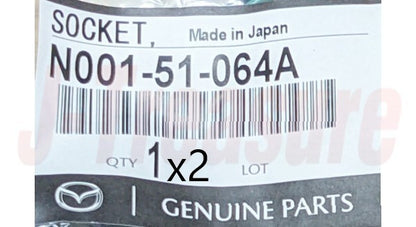 MAZDA MX-5 NA EUR GEN Genuine Fr/Comb Lamp Lens & Body & Socket(x2) RH & LH Set