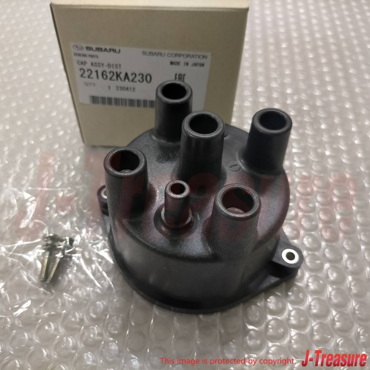 SUBARU SAMBAR KS3 KV3 Genuine Distributor Cap Rotor Head O-ring 4pces Set OEM
