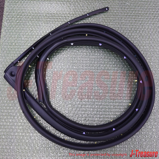 MITSUBISHI LANCER EVO 10 08-15 Genuine RR Door Opening Otr Weatherstrip LH OEM