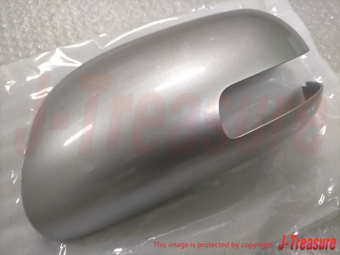 TOYOTA VITZ YARIS BELTA COROLLA PREMIO Genuine Outer Mirror Cover Silver LH OEM