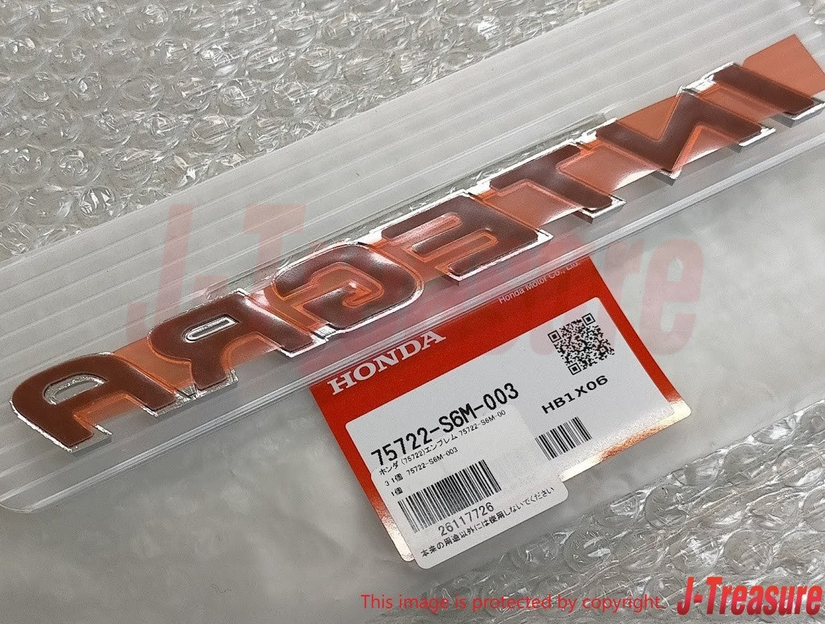 HONDA INTEGRA DC5 2001-2007 Genuine Rear Emblem "INTEGRA" & "TYPE S" Set OEM JDM
