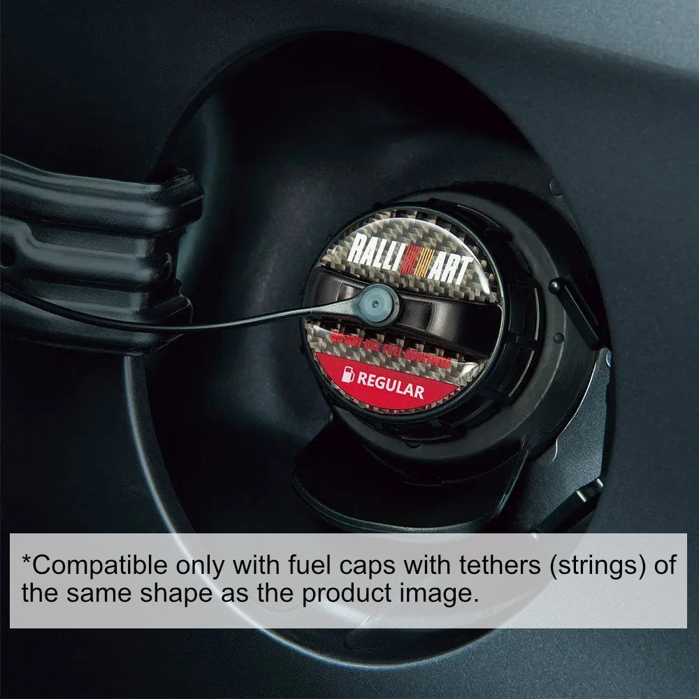 MITSUBISHI Genuine Fuel Cap Garnish "RALLIART" SRG20013R For Regular Vehicles