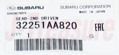 SUBARU IMPREZA WRX GDA 2003-2007 Genuine M/T 2nd Driven Gear 32251AA820 OEM