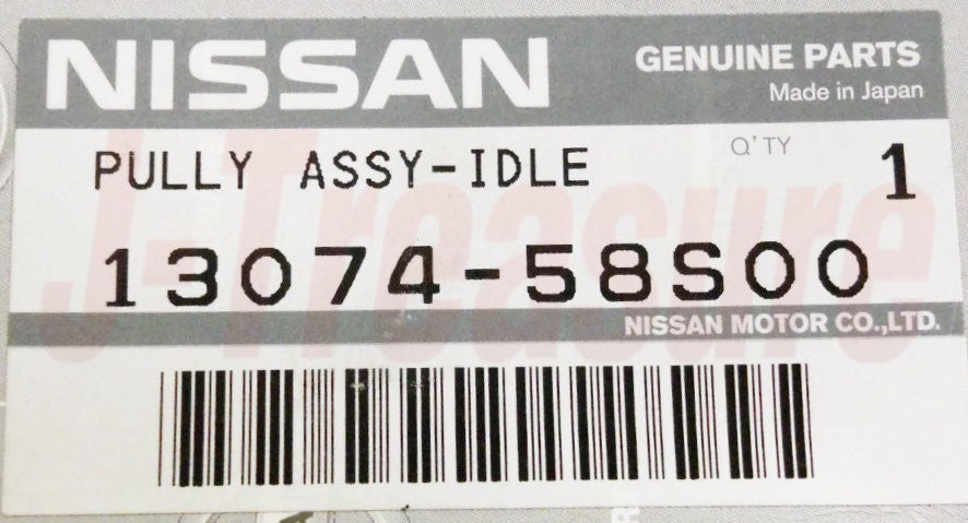NISSAN SKYLINE R32 R33 R34 Genuine Idler Pulley & Tensioning Pulley Set OEM