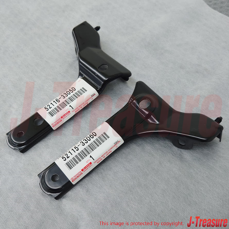 TOYOTA CAMRY MCV30 02-06 Genuine Front Bumper Side Support RH & LH set OEM