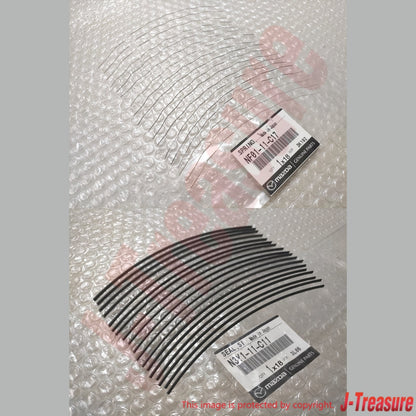 MAZDA EUNOS COSMO JCES 20B-REW Genuine Side Seal(x18) & Seal Spring(x18) Set OEM
