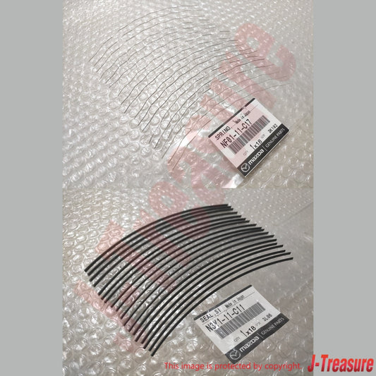 MAZDA EUNOS COSMO JCES 20B-REW Genuine Side Seal(x18) & Seal Spring(x18) Set OEM