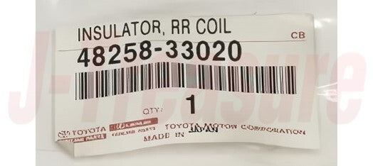 TOYOTA CAMRY GSV40 07-11 Genuine Rear Coil Spring Insulator Lower LH 48258-33020