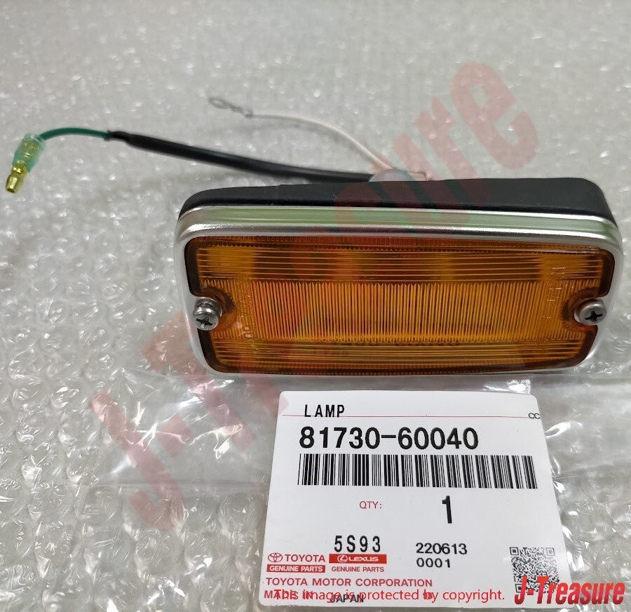 TOYOTA LAND CRUISER FJ40 FJ45 HJ45 Genuine Side Turn Signal Lamp RH & LH Set OEM