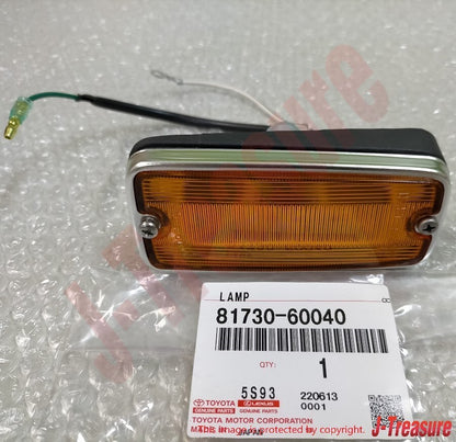 TOYOTA LAND CRUISER FJ40 FJ45 HJ45 Genuine Side Turn Signal Lamp RH & LH Set OEM