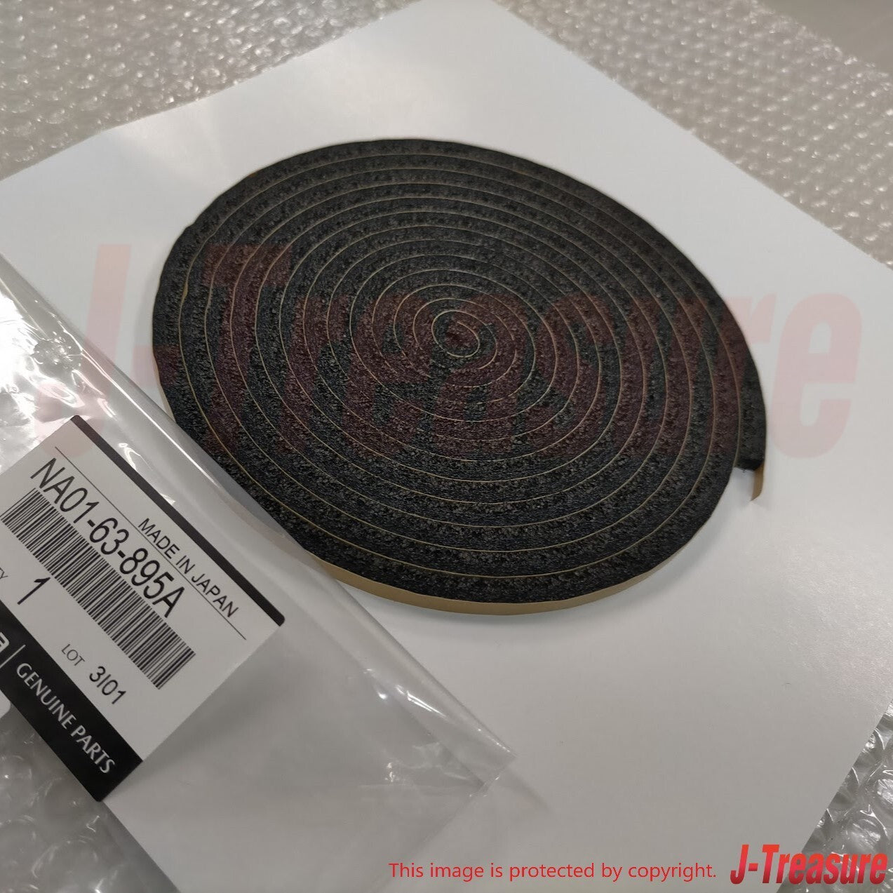MAZDA MX-5 MIATA NA NB 90-08 Genuine Hard Top Glass Weatherstrip NA01-63-895A