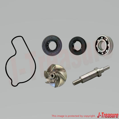 HONDA CRF450R 02-05 Genuine W/P Impeller & Gear & Bearing & Seal & Gasket Set
