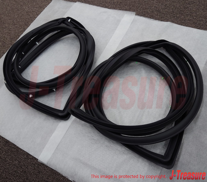 TOYOTA LAND CRUISER KZJ78 Genuine Rear Door Weatherstrip Right & Left set OEM