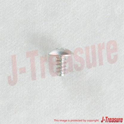 MITSUBISHI Genuine RALLIART Front Grill Emblem & Screw Set 7450A301 MF455390 OEM