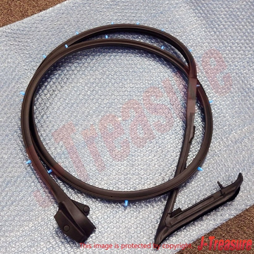 NISSAN 240SX SILVIA S13 89-94 Genuine Door Weatherstrip Seal Right Left Set OEM