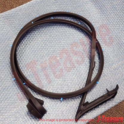 NISSAN 240SX SILVIA S13 89-94 Genuine Door Weatherstrip Seal Right Left Set OEM