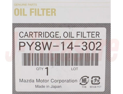 MAZDA CX-9 TC 2016-2023 Genuine Oil Filter Cartridge PY8W-14-302 OEM