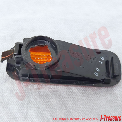 HONDA CIVIC EK4 EK9 Genuine Front Fender Side Turn Marker Lamp Orange Set OEM