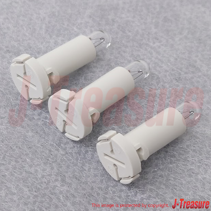 HONDA CR-V 2002-2006 Genuine Heater Control Light Neo Wedge Bulb x3 Set OEM