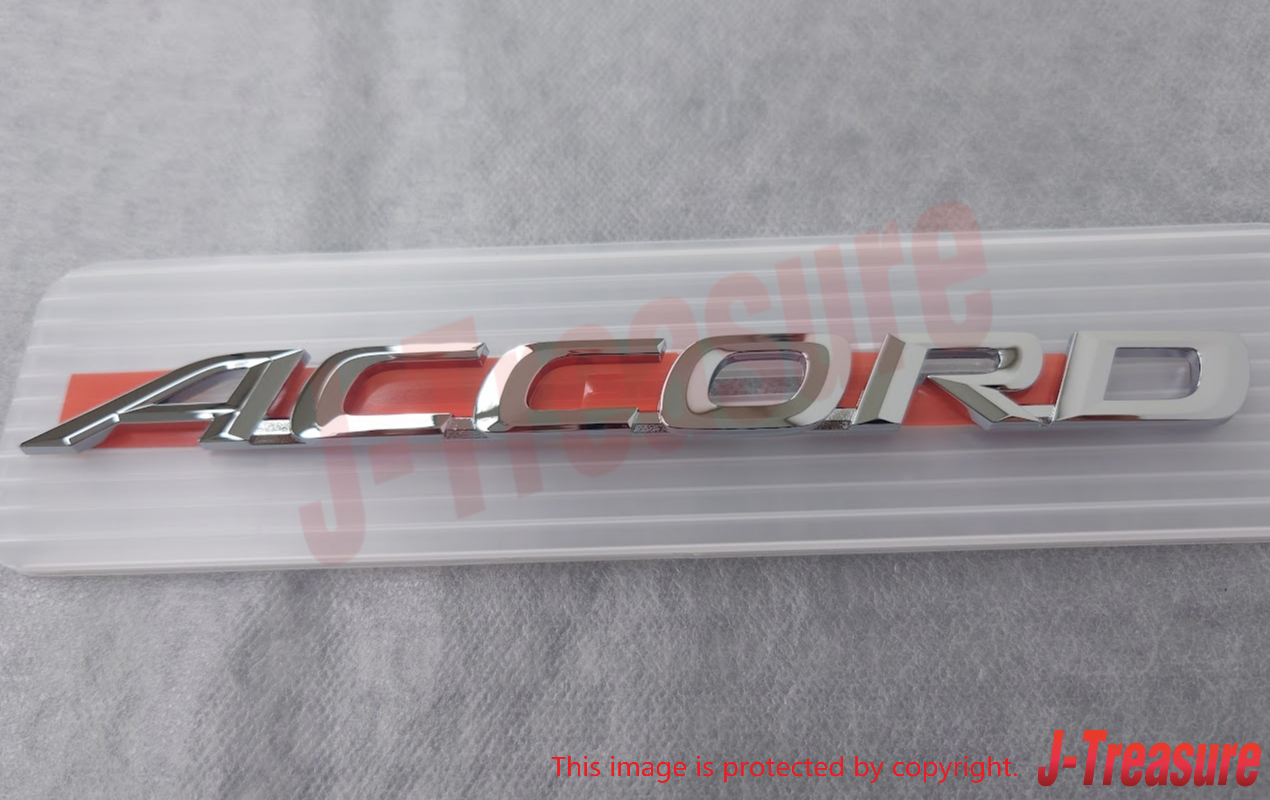 HONDA ACCORD CL7 CL8 CL9 Genuine Rear "ACCORD" Emblem Budge 75722-SEA-003 OEM