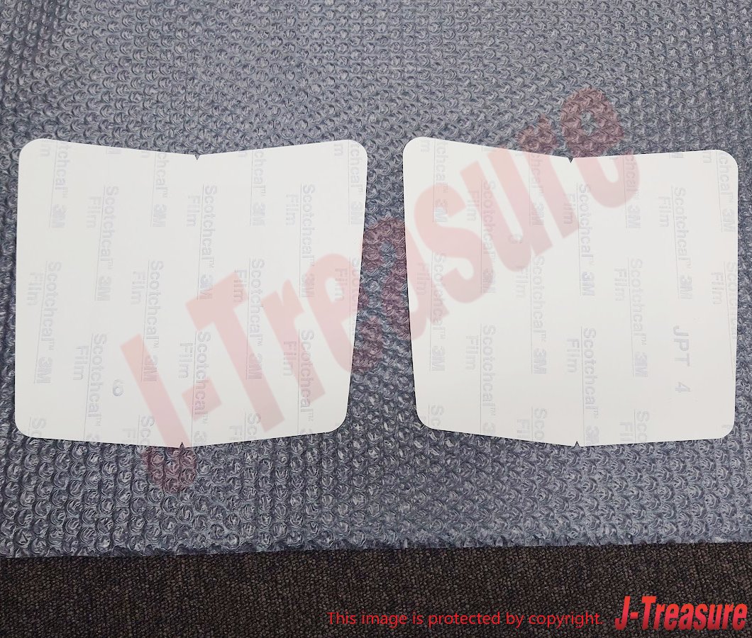 MITSUBISHI LANCER EVO6 TOMMI MAKINEN CP9A Genuine R/W Side Three-Dia Decal 2 Set