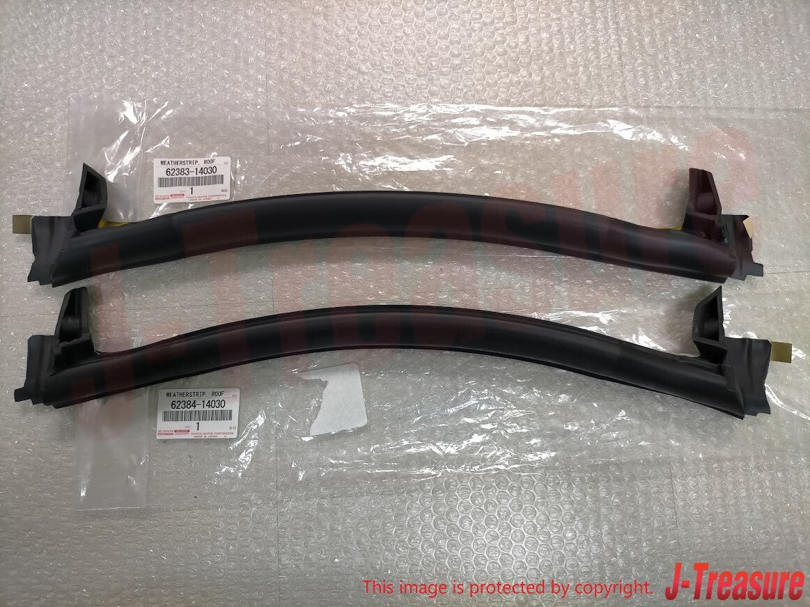 TOYOTA SUPRA JZA80 MK4 Genuine Roof Side Rail Weatherstrip Targa RH & LH Set OEM