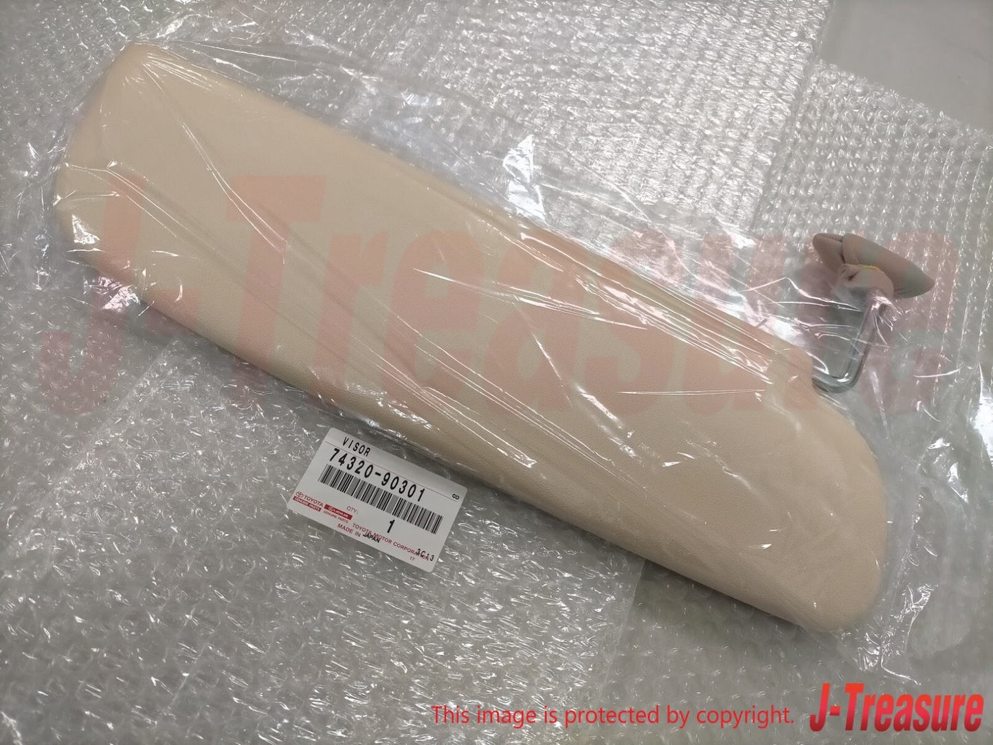 TOYOTA LAND CRUISER BJ40 FJ40 FJ45 FJ55 69-78 Genuine Sun Visor RH & LH Set OEM