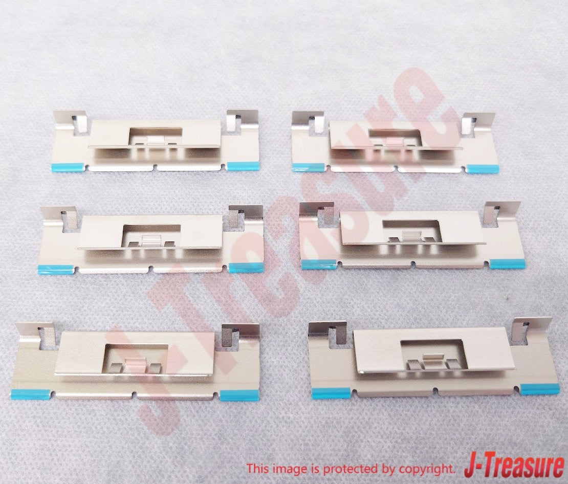 HONDA CR-V RD# 02-06 Genuine Front Windshield Side Clip B 91574-S2X-305 x6 Set