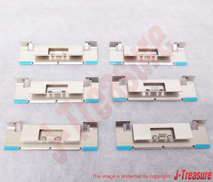 HONDA CR-V RD# 02-06 Genuine Front Windshield Side Clip B 91574-S2X-305 x6 Set