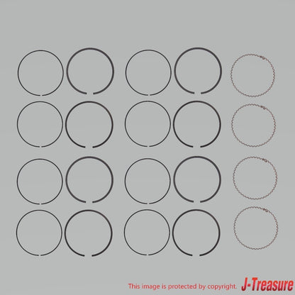 HONDA CR-X DEL SOL EG2 94-97 Genuine B16 Piston Ring Set 13011-PR3-003 x4 OEM