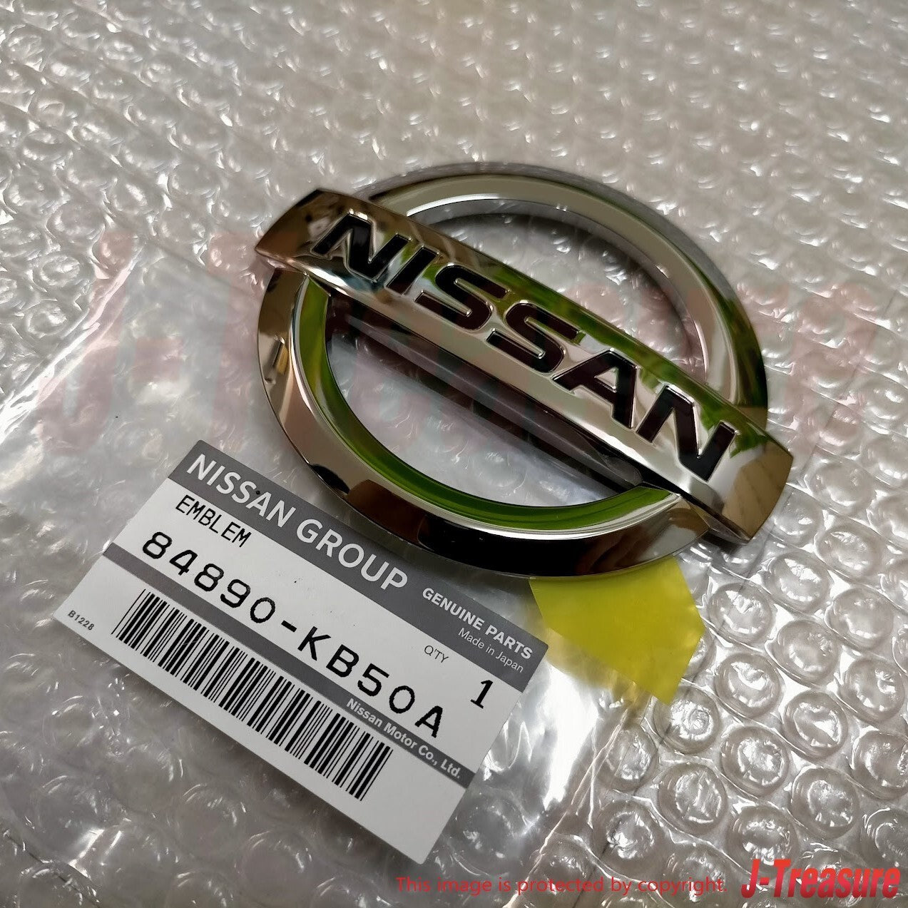 NISSAN GT-R R35 2011-2021 Genuine "NISSAN" & "GTR" Trunk Lid Emblem Set OEM