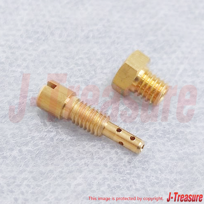 YAMAHA TY350N TRIALS 1985 Genuine Pilot Jet #38 & Main Jet 130 Set OEM