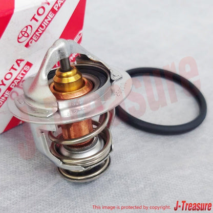 TOYOTA CAMRY ASV50 06-11 Genuine Engine Coolant Thermostat & GASKET set OEM