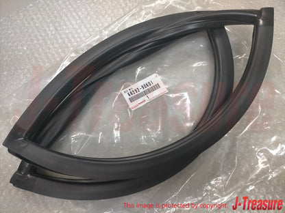 TOYOTA LAND CRUISER 70 Genuine Back Door Glass Weatherstrip RH & LH Set OEM