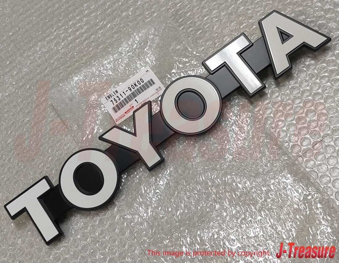 TOYOTA LAND CRUISER BJ70 FJ70 Genuine Front Grille TOYOTA Emblem 75311-90K00 OEM