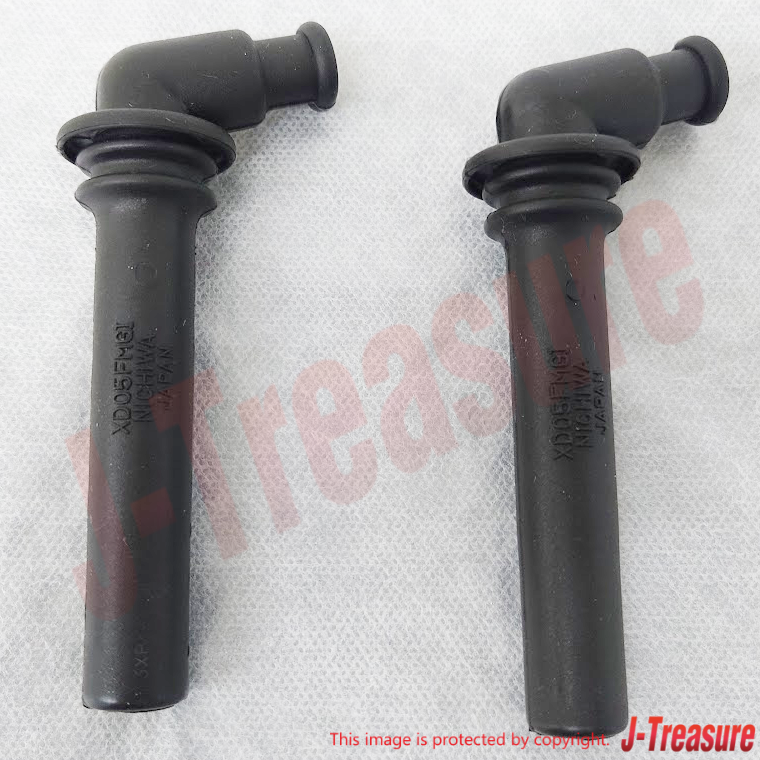 KAWASAKI VULCAN 800 VN800 95-05 Genuine Spark Plug Cap 21130-1075 x2 Set OEM