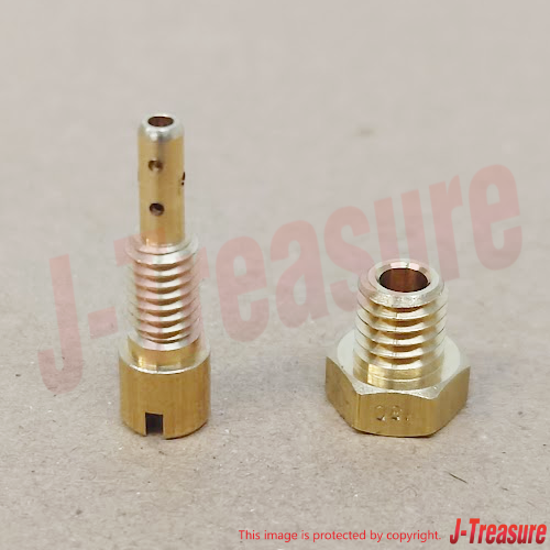 YAMAHA TY350N TRIALS 1985 Genuine Pilot Jet #38 & Main Jet 130 Set OEM