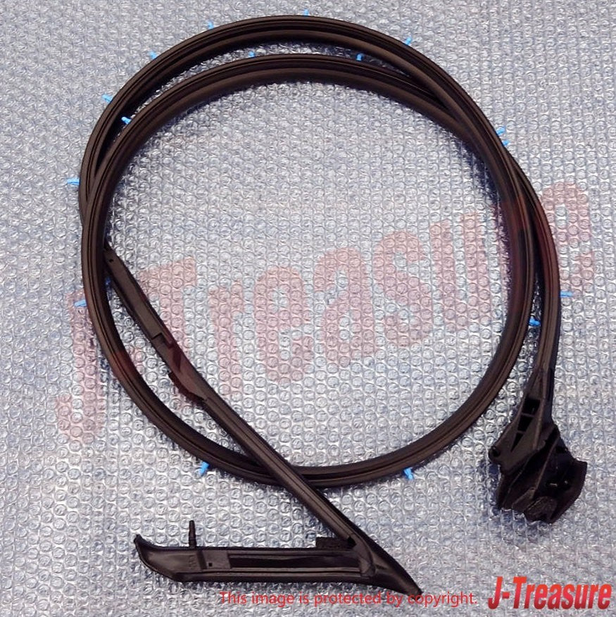 NISSAN 240SX SILVIA S13 89-94 Genuine Door Weatherstrip Seal Right Left Set OEM