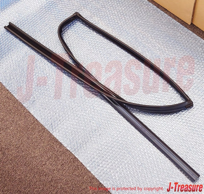 TOYOTA LAND CRUISER UZJ100 '98-07 Genuine Rear Door Glass Run RH & LH Set OEM