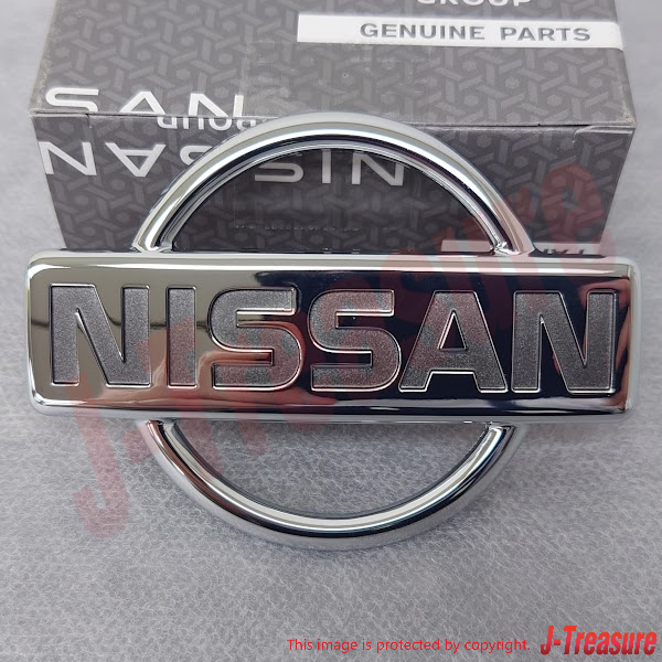 NISSAN 180SX 240SX RPS13 Genuine Front "NISSAN" Emblem Badge 62890-51F00 OEM