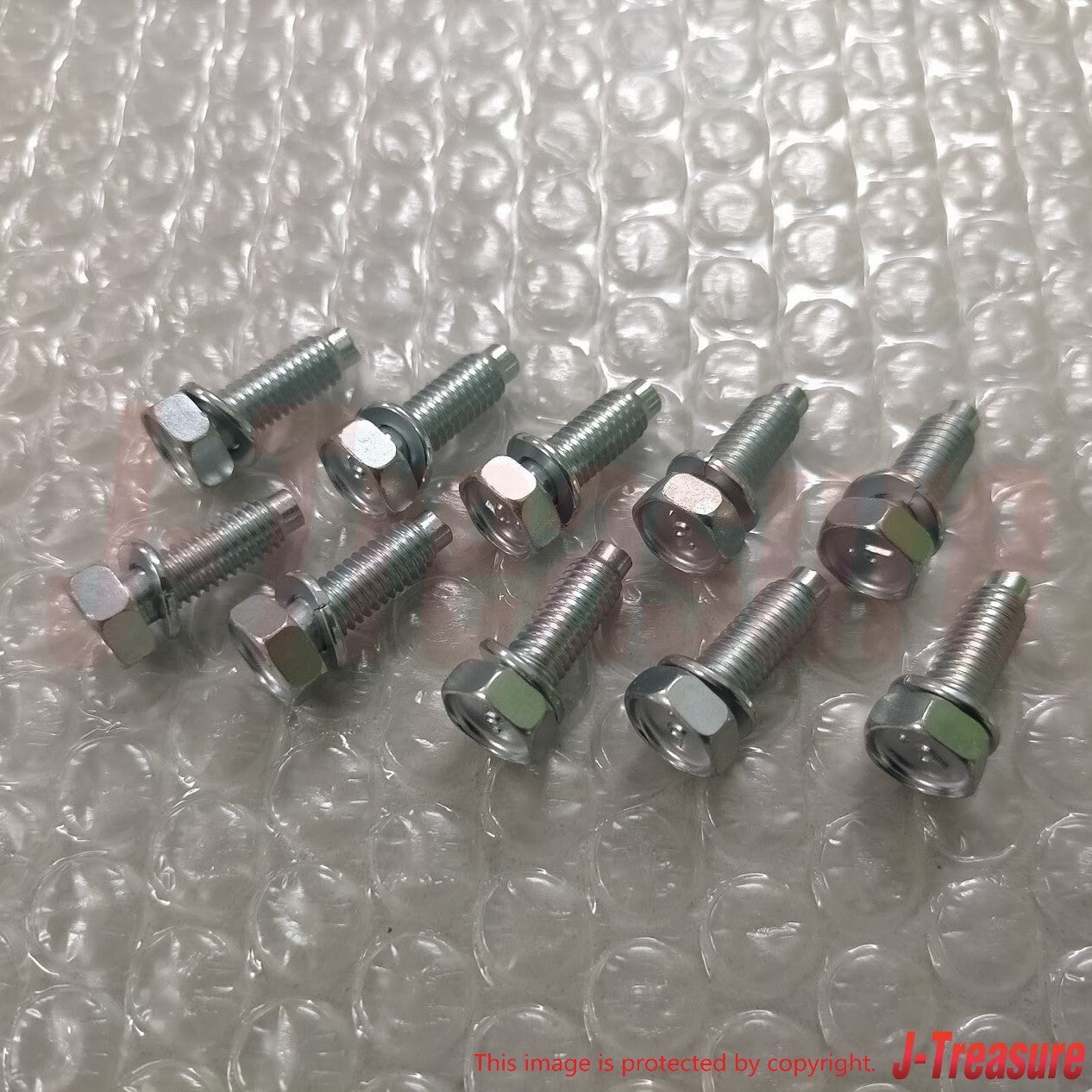 NISSAN INFINITI Q50 Q60 16-20 Genuine Oil Pan mounting screws 11035AG90A x10 OEM