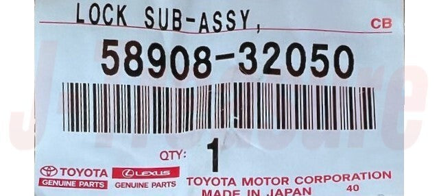 TOYOTA CAMRY MCV30 05-06 Genuine Console Compartment Door Lock 58908-32050 OEM