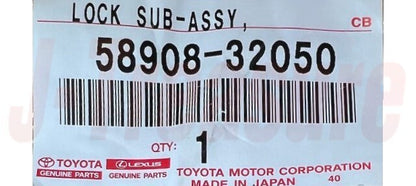 TOYOTA CAMRY MCV30 05-06 Genuine Console Compartment Door Lock 58908-32050 OEM