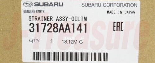 SUBARU XV CROSSTREK GP7 2013-2014  Genuine A/T Oil Strainer Assy 31728AA141 OEM