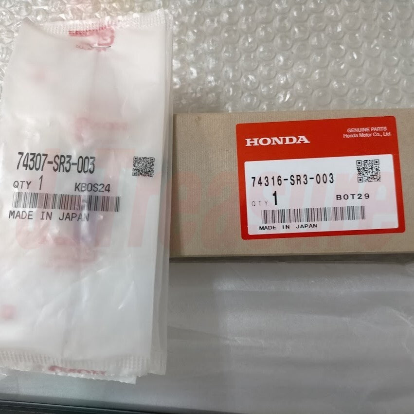 HONDA CIVIC EG6 Genuine Door Molding Outer & Roof Side Molding RH LH & 8Clip Set