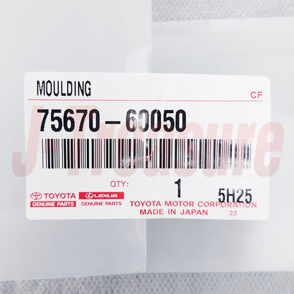 TOYOTA LAND CRUISER PRADO Genuine Rear Moulding Quarter Belt LH 75670-60050 OEM