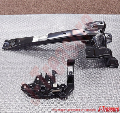 NISSAN SKYLINE R34 BNR34 Genuine Hood Lock Stay & Hood Lock Male Set OEM